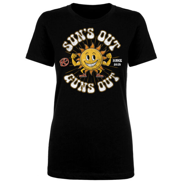SUNS OUT GUNS OUT - WOMEN'S FITTED T-SHIRT- $2KU63Z$ Thumbnail